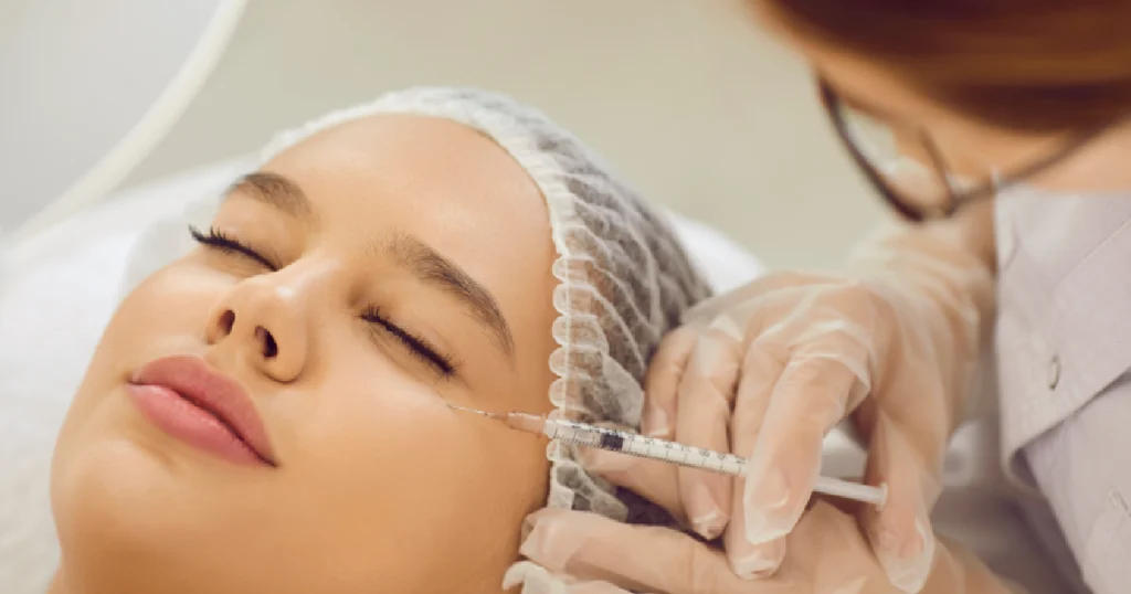 Women receiving PRP Under Eye Injections in San Diego, CA