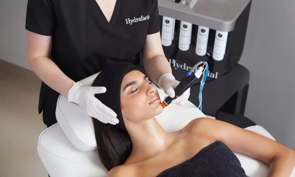 Summer facial treatment at B Med Spa in San Diego